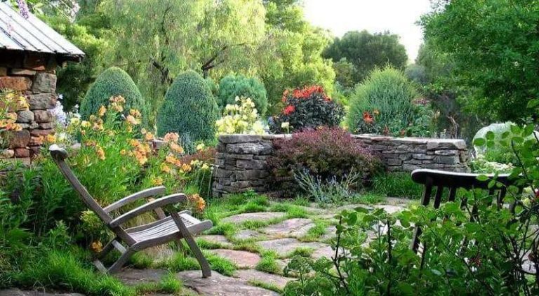 코티지 스타일 정원 디자인: 로맨틱, 야생화, 자연주의